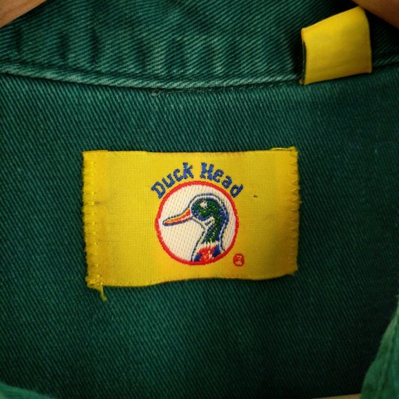 Vintage Duck Head Twill Cotton Flannel Shirt XL - Picture 6 of 9